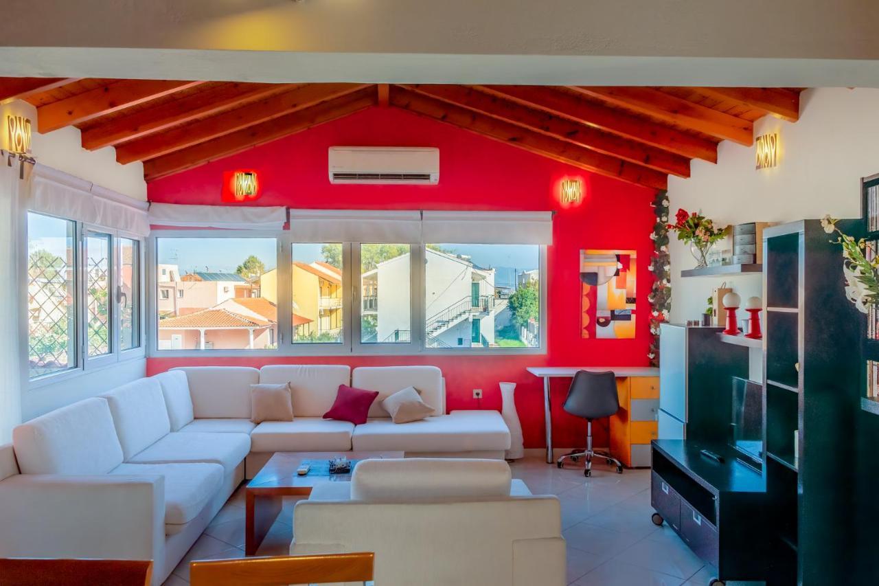 Elisavet Apts Kávos Esterno foto