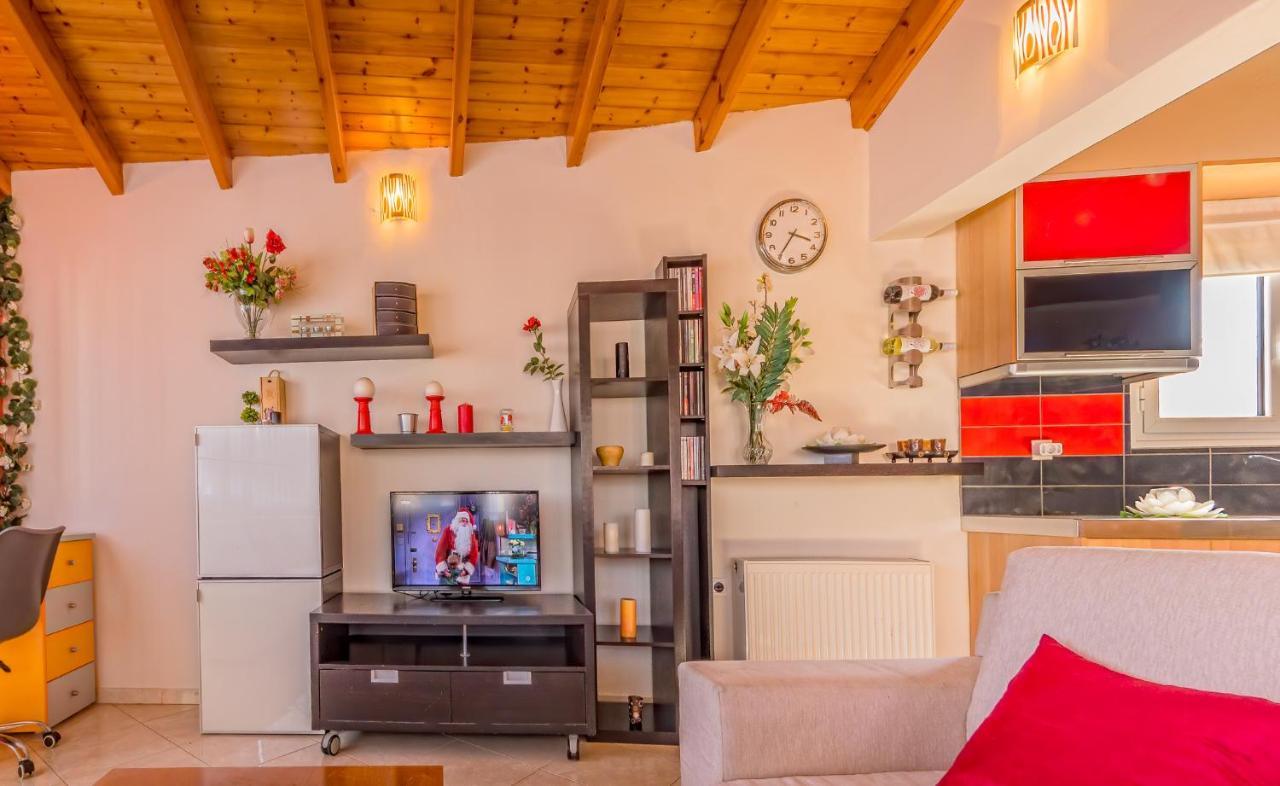 Elisavet Apts Kávos Esterno foto